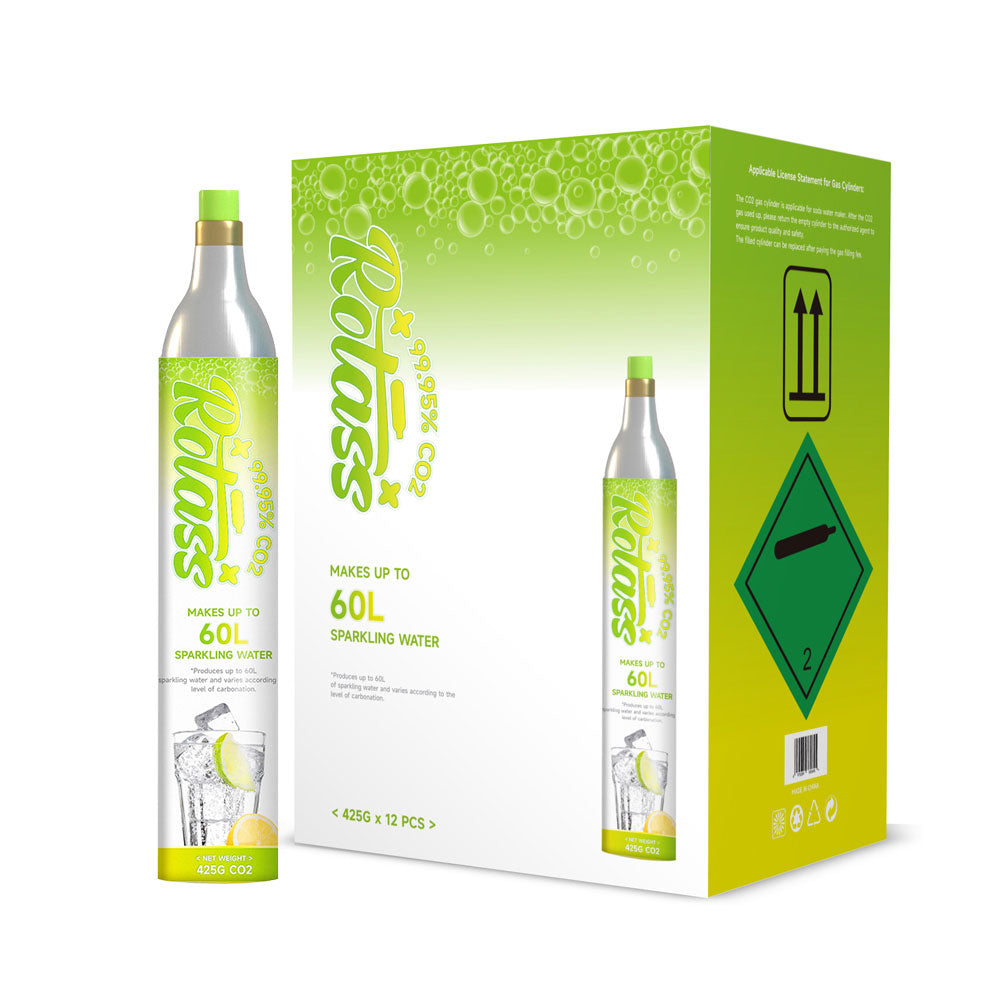 CO2 Canister Cylinders 0.6L Tank for Soda Maker