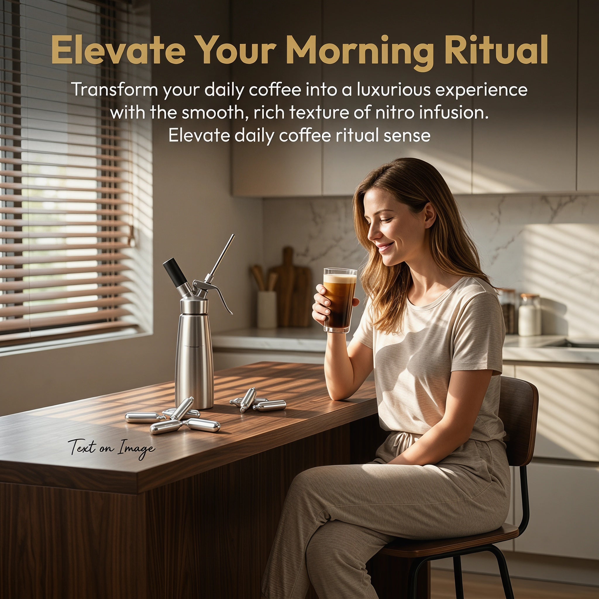 Rotass Pure Nitrogen Chargers — 2g, Food‑Grade, Draft‑Style Coffee at Home